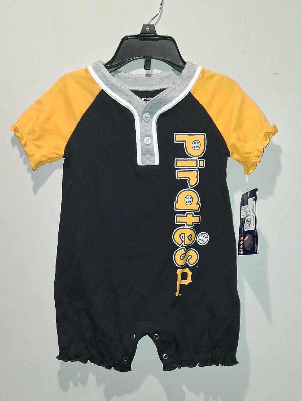 NWT Infants Baseball One Piece Outfit